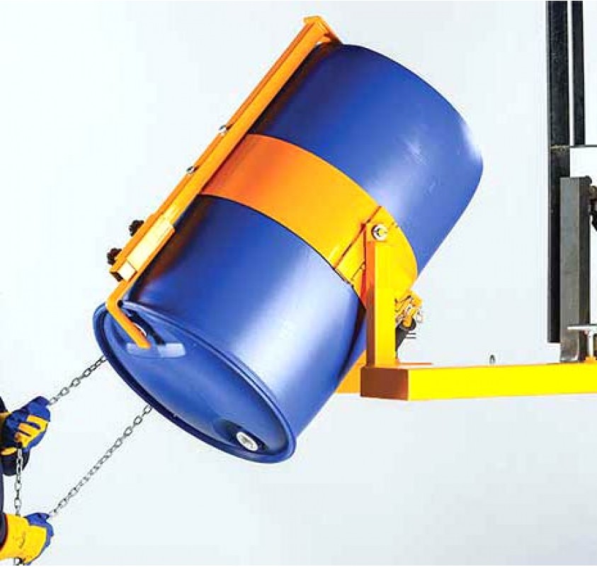 Drum Rotator Forklift Attachment DLFT/P Drum Turning Lifting Gear